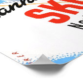 ヴィンテージノースコンウェイニューハンプシャースキー旅行 ポスター (角)