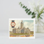 ヴィンテージノースダコタ州議会議事堂（封印葉書あり） ポストカード (スタンド正面)