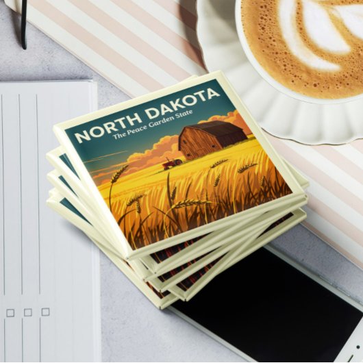 ヴィンテージノースダコタ マグネット