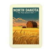 ヴィンテージノースダコタ マグネット (縦)