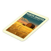 ヴィンテージノースダコタ マグネット (左側)