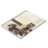 ヴィンテージノートに読する本 ノートブック (左側)