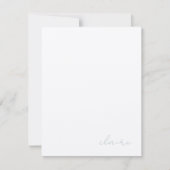 ヴィンテージノートパーソナライズされたひな形 ノートカード (正面)