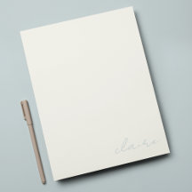 ヴィンテージノートパーソナライズされたひな形