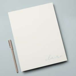 ヴィンテージノートパーソナライズされたひな形 ノートカード