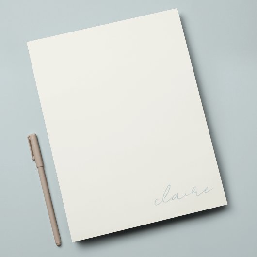 ヴィンテージノートパーソナライズされたひな形 ノートカード