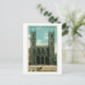 ヴィンテージノートルダムチャーチモントリオール ポストカード (スタンド正面)