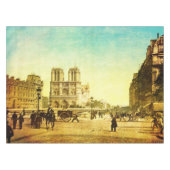 ヴィンテージノートルダム テーブルクロス (正面(横))