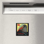 ヴィンテージハイアワタ流線列車 マグネット (インサイチュ (食洗機))