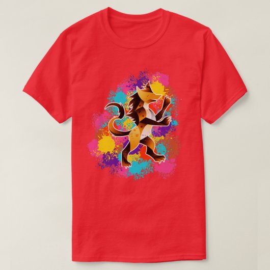 ヴィンテージハイエナ Tシャツ (デザイン正面)