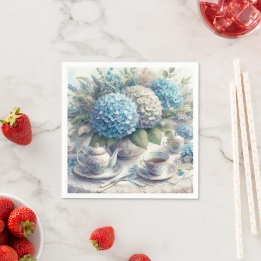 ヴィンテージハイエレガントティーパーティー紙ナプキン スタンダードカクテルナプキン (インサイチュ)