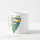 ヴィンテージハイキングを失った始めよう コーヒーマグカップ (正面左)