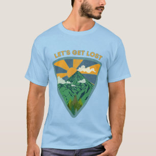 ヴィンテージハイキングを失った始めよう Tシャツ