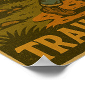 ヴィンテージハイキング&アウトドアウォールアートポスター ポスター (角)