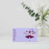 ヴィンテージハイショファッションドッパー 名刺 (スタンド正面)