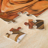 ヴィンテージハイジーク&コモノポールライムワインラベル ジグソーパズル (側面)