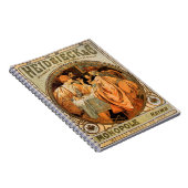 ヴィンテージハイジーク&コモノポールライムワインラベル ノートブック (右側)