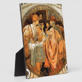 ヴィンテージハイジーク&コモノポールライムワインラベル フォトプラーク (側面)