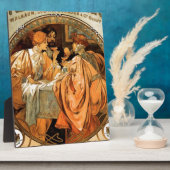 ヴィンテージハイジーク&コモノポールライムワインラベル フォトプラーク (側面)