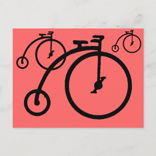 ヴィンテージハイバイク ポストカード (正面)