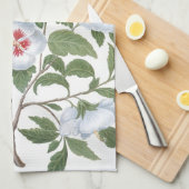 ヴィンテージハイビスカスフラワーズバイバシリウスベスラー キッチンタオル (四つ折り)