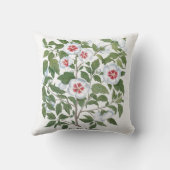 ヴィンテージハイビスカスフラワーズバイバシリウスベスラー クッション (裏面)