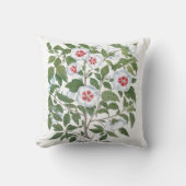 ヴィンテージハイビスカスフラワーズバイバシリウスベスラー クッション (正面)