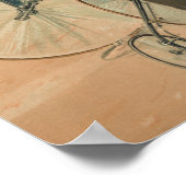 ヴィンテージハイホイーラー広告アートポスター ポスター (角)