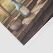 ヴィンテージハイランド牛のデコパージュ 薄葉紙 (詳細)