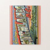 ヴィンテージハイランドNCはがき ジグソーパズル (縦)