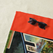 ヴィンテージハイランドNCはがき ビーチタオル (インサイチュ)