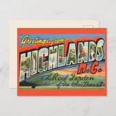 ヴィンテージハイランドNCはがき ポストカード (正面/裏面)