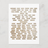 ヴィンテージハインワーズハロウィンホリデーポストカード シーズンポストカード (正面)