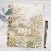 ヴィンテージハウスインザグリーンメドウコテージコアート ノートブック