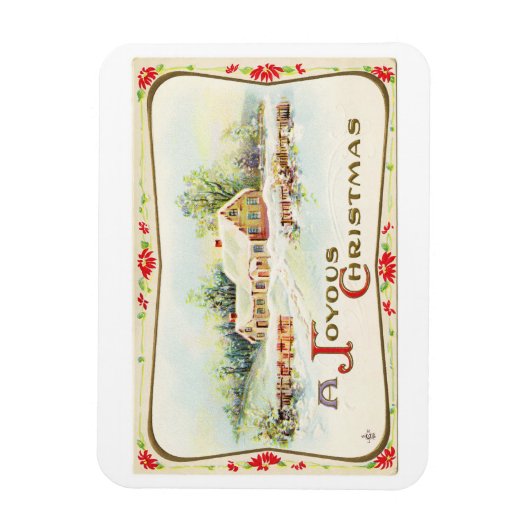 ヴィンテージハウスフレキシブルフォトマグネット マグネット (縦)