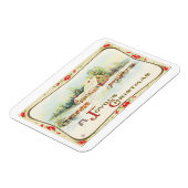 ヴィンテージハウスフレキシブルフォトマグネット マグネット (左側)