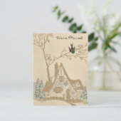 ヴィンテージハウス引っ越しました 案内ポストカード (スタンド正面)