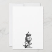 ヴィンテージハウス結婚建築 招待状 (裏面)