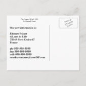 ヴィンテージハウスbyマネ、住所の変更 案内ポストカード (裏面)