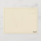 ヴィンテージハガキとスイートガール読ズ ポストカード (裏面)