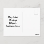 ヴィンテージハガキ付きバニー ポストカード (裏面)