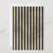 ヴィンテージハグランジロウィンの衣装パーティの招待状 招待状 (裏面)