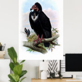 ヴィンテージハゲワシ ポスター (ホームオフィス)