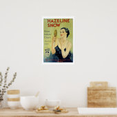 ヴィンテージハゼ雪化粧ポスター ポスター (キッチン)