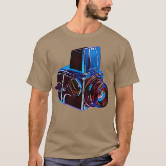 ヴィンテージハッセルブラッドスタイルクラシックカメラ Tシャツ