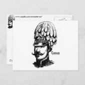 ヴィンテージハットはがき ポストカード (正面/裏面)