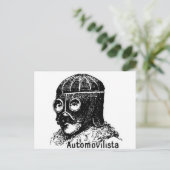 ヴィンテージハットはがき ポストカード (スタンド正面)