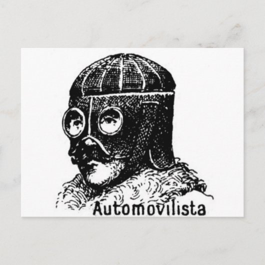 ヴィンテージハットはがき ポストカード (正面)