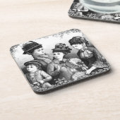 ヴィンテージハットコックコースター コースター (左側)