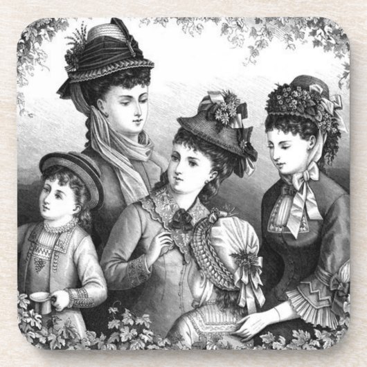 ヴィンテージハットコックコースター コースター (正面)